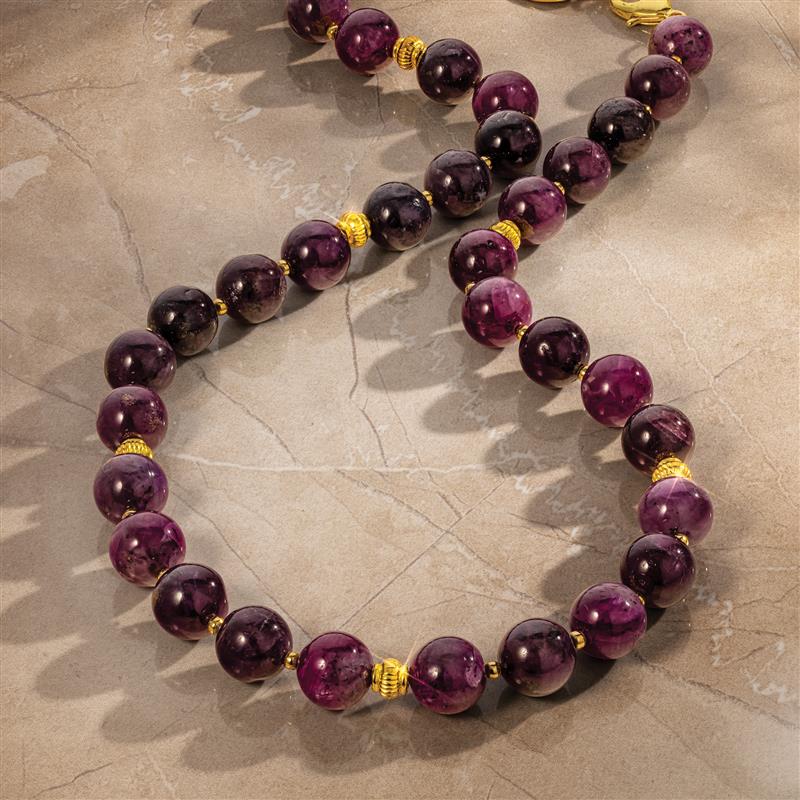 Congo Ruby Necklace & Bracelet